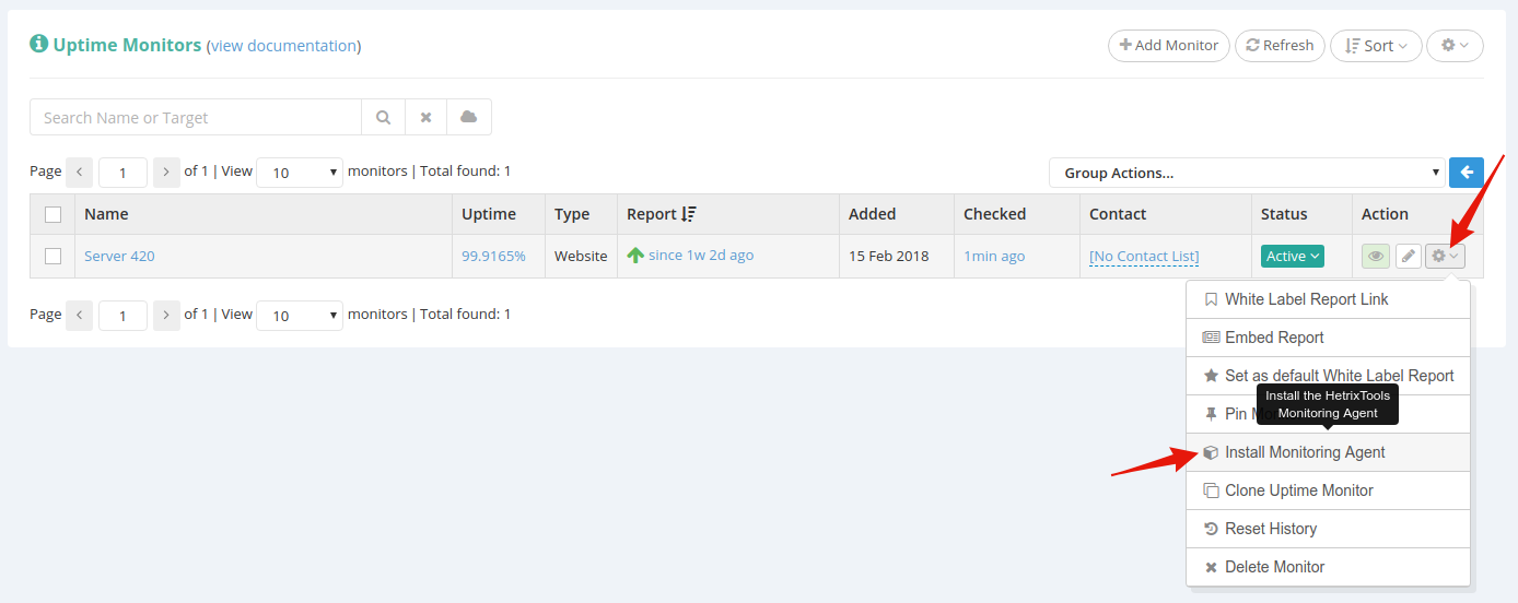 raid monitor on taskmanager