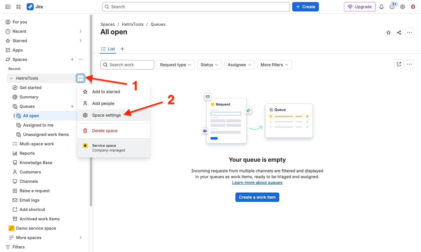 Jira Integration – HetrixTools